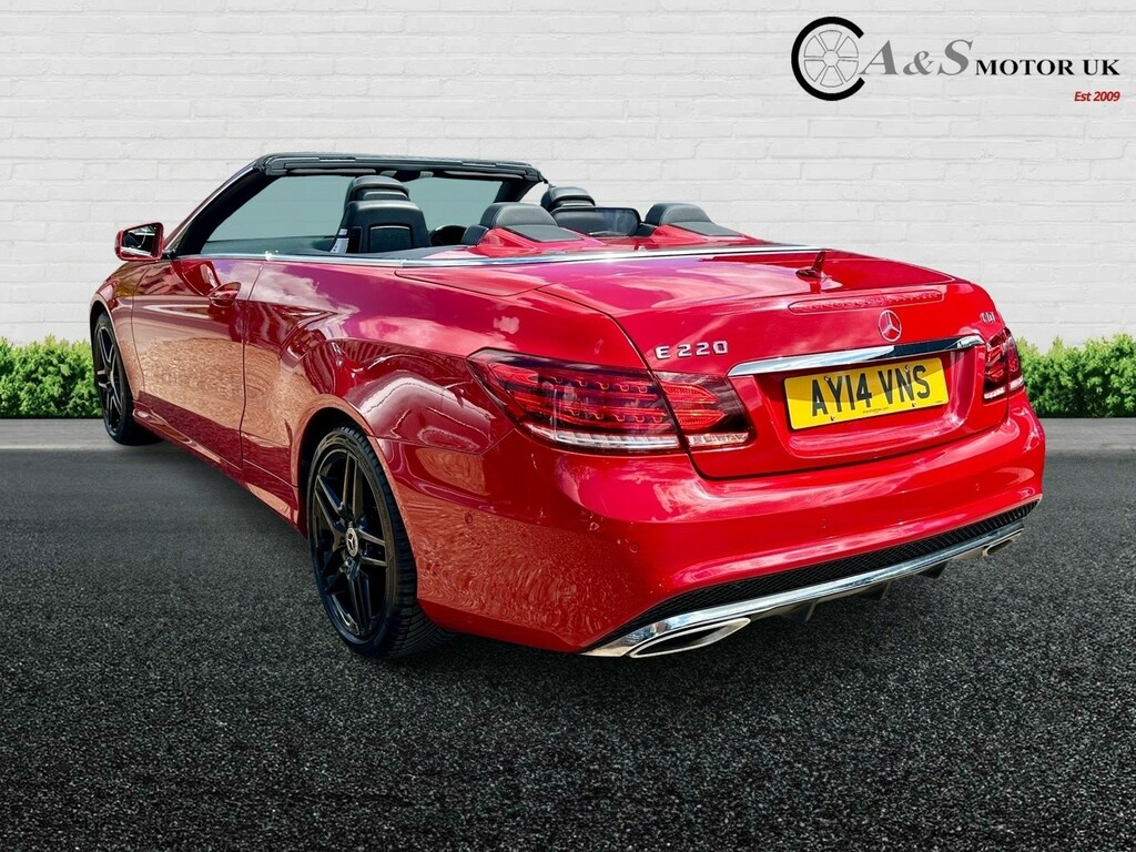Mercedes-Benz E Class Convertible 2.1 E220 Cdi Amg Sport 201414 AY14VNS Red #6