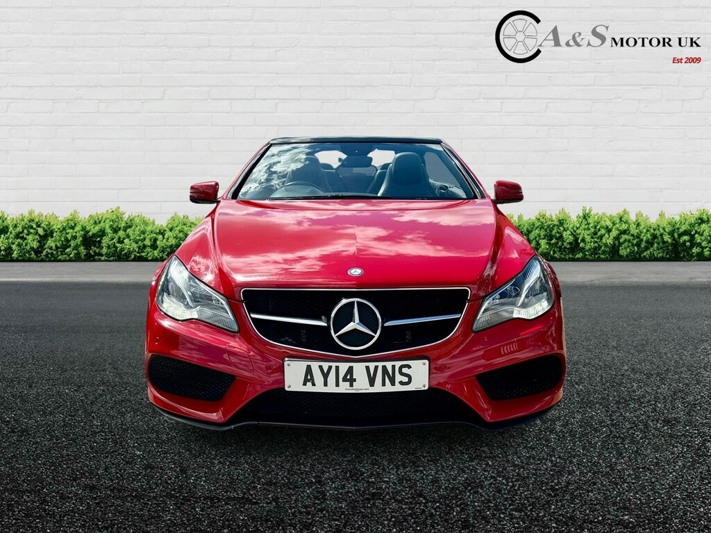 Mercedes-Benz E Class Convertible 2.1 E220 Cdi Amg Sport 201414 AY14VNS Red #2