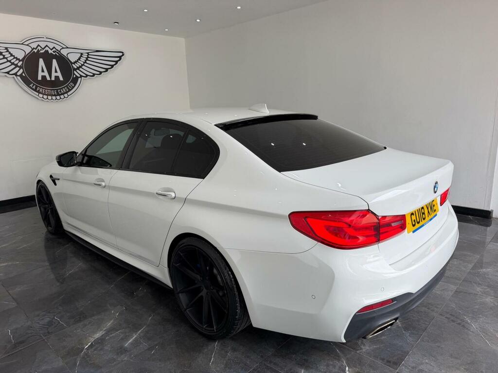 BMW 5 Series 2.0 520I M Sport Euro 6 Ss White #4