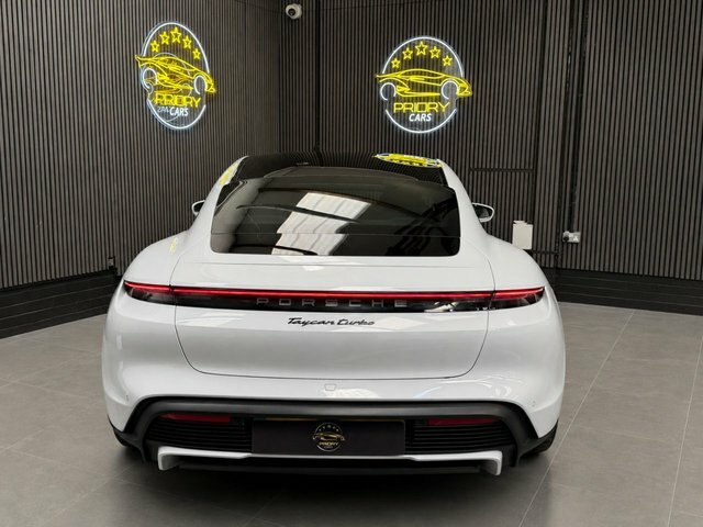 Porsche Taycan Performance Plus 93.4Kwh Turbo Saloon White #5