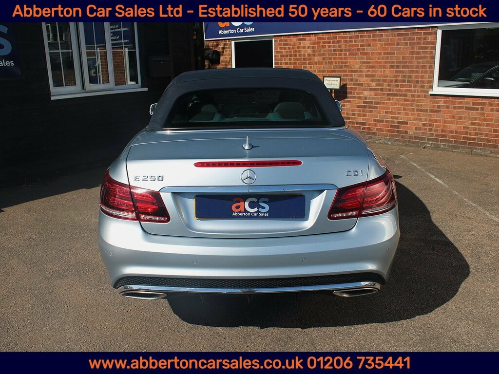 Mercedes-Benz E Class 2.1 E250 Cdi Amg Sport Cabriolet G-tronic Euro 5 White #7