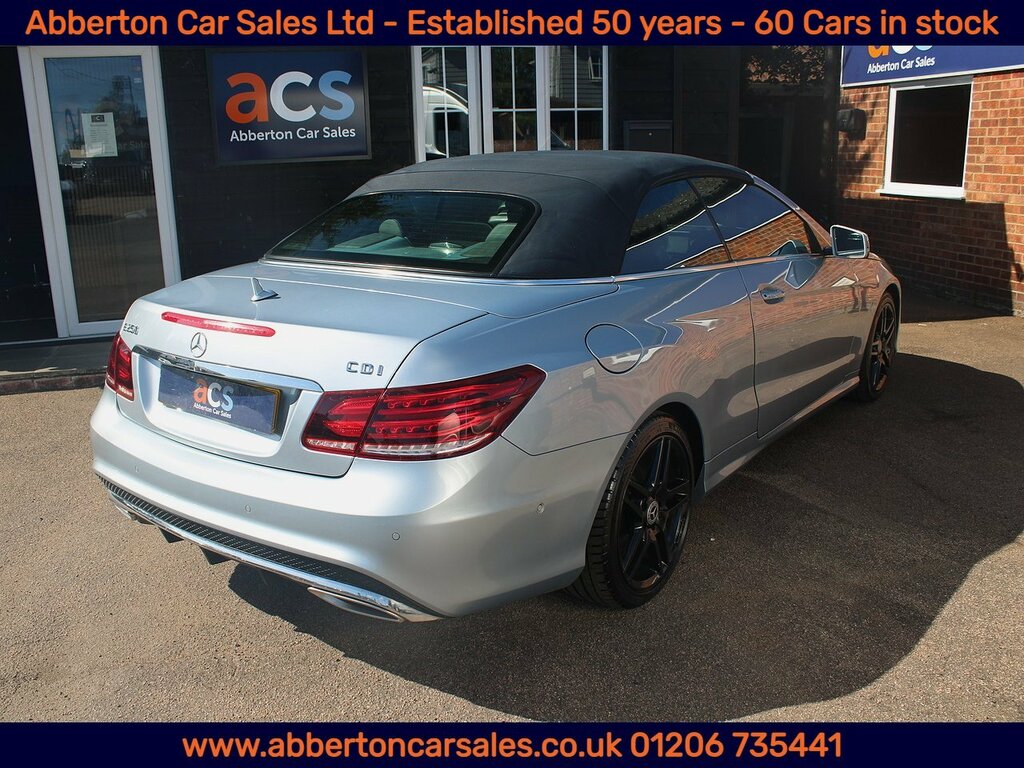 Mercedes-Benz E Class 2.1 E250 Cdi Amg Sport Cabriolet G-tronic Euro 5 White #9