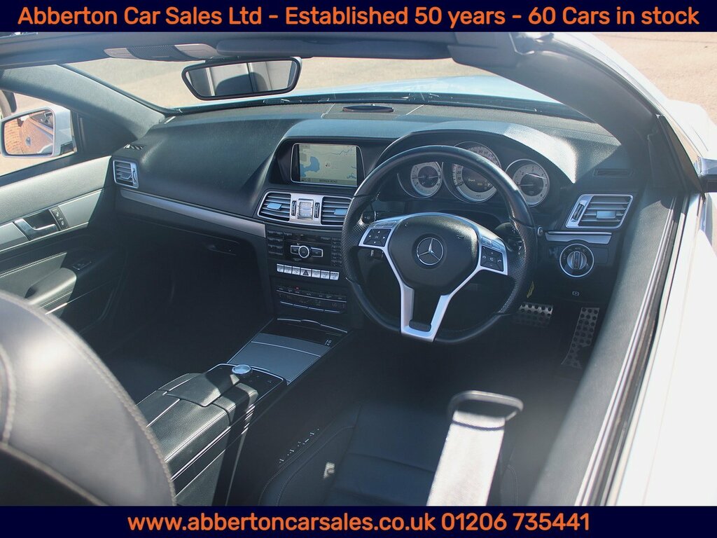 Mercedes-Benz E Class 2.1 E250 Cdi Amg Sport Cabriolet G-tronic Euro 5 White #11