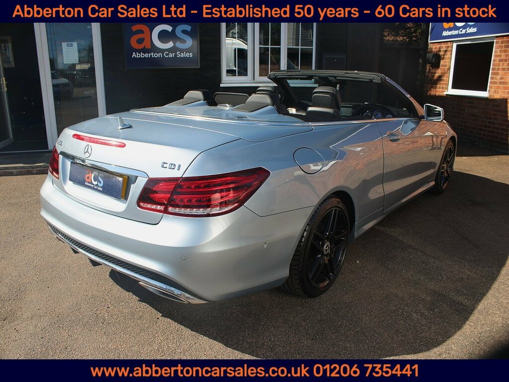 Mercedes-Benz E Class 2.1 E250 Cdi Amg Sport Cabriolet G-tronic Euro 5 White #10