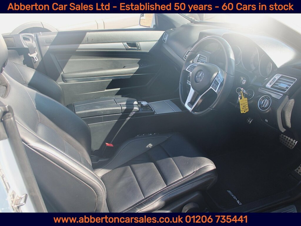 Mercedes-Benz E Class 2.1 E250 Cdi Amg Sport Cabriolet G-tronic Euro 5 White #12