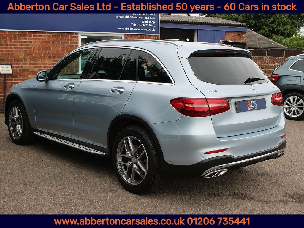 Mercedes-Benz GLC Class Glc220d Amg Line Silver #4