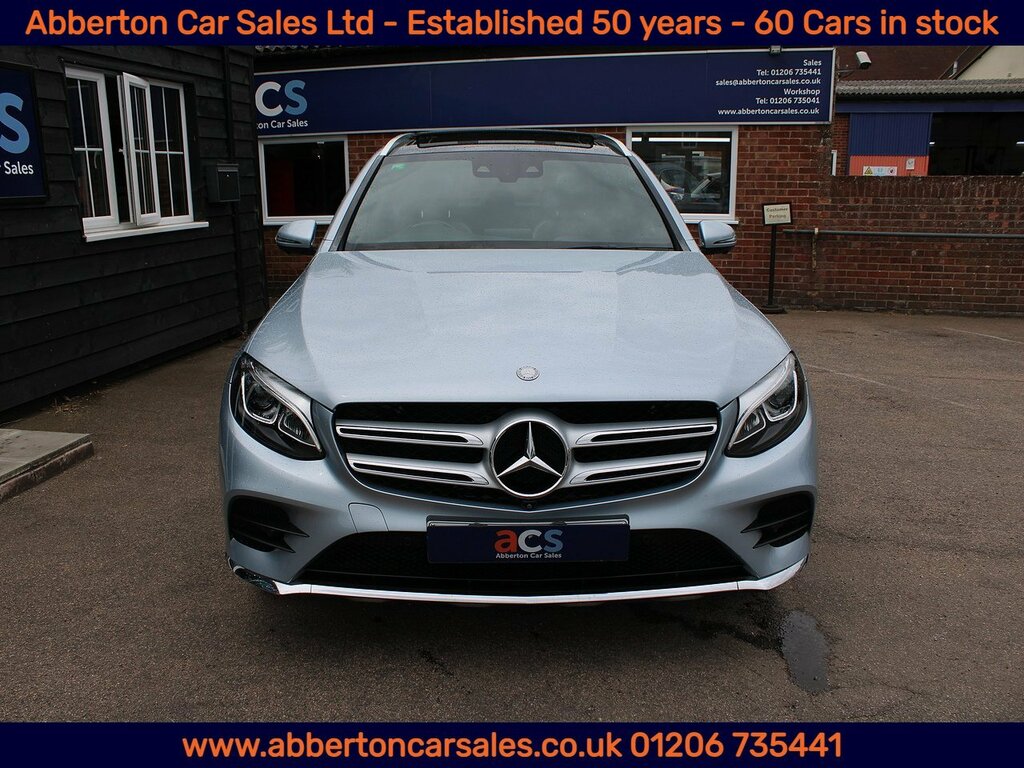 Mercedes-Benz GLC Class Glc220d Amg Line Silver #2
