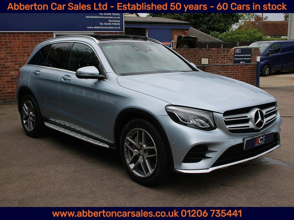 Mercedes-Benz GLC Class Glc220d Amg Line Silver #3