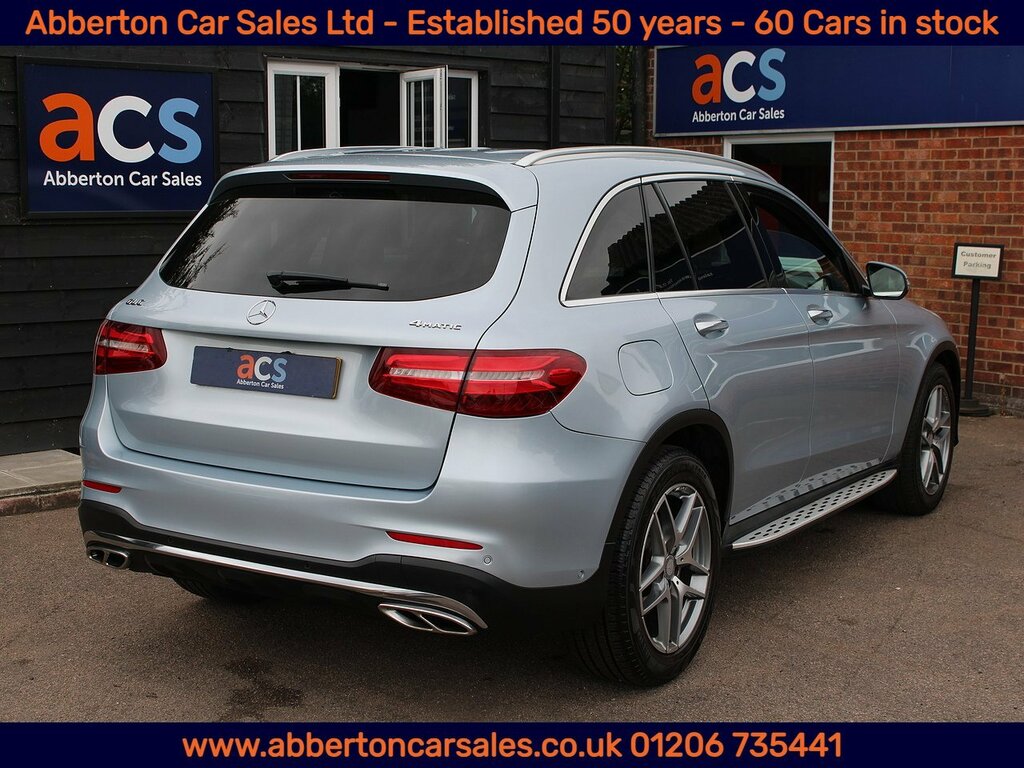 Mercedes-Benz GLC Class Glc220d Amg Line Silver #6
