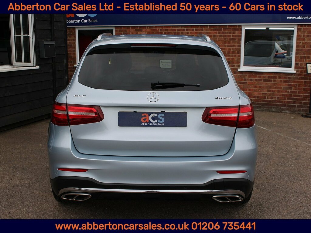 Mercedes-Benz GLC Class Glc220d Amg Line Silver #5