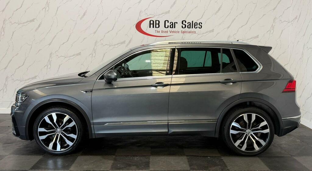 Volkswagen Tiguan 2.0 Tdi Bluemotion Tech R-line Dsg 4Motion Euro 6 Grey #4