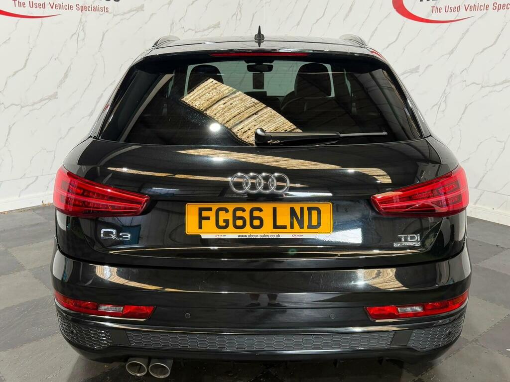 Audi Q3 2.0 Tdi S Line Plus S Tronic Quattro Euro 6 Ss Black #3