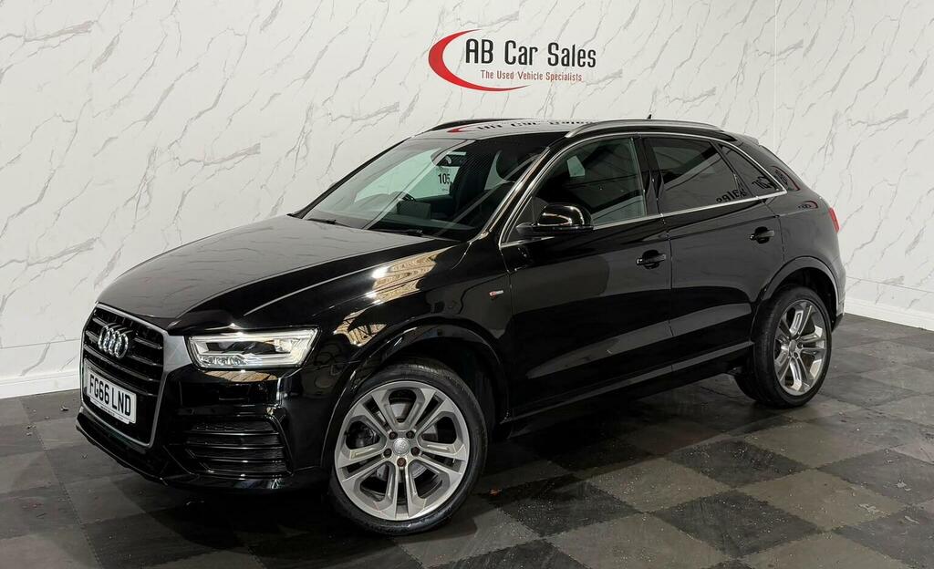Audi Q3 2.0 Tdi S Line Plus S Tronic Quattro Euro 6 Ss Black