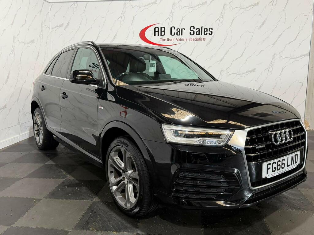 Audi Q3 2.0 Tdi S Line Plus S Tronic Quattro Euro 6 Ss Black #5