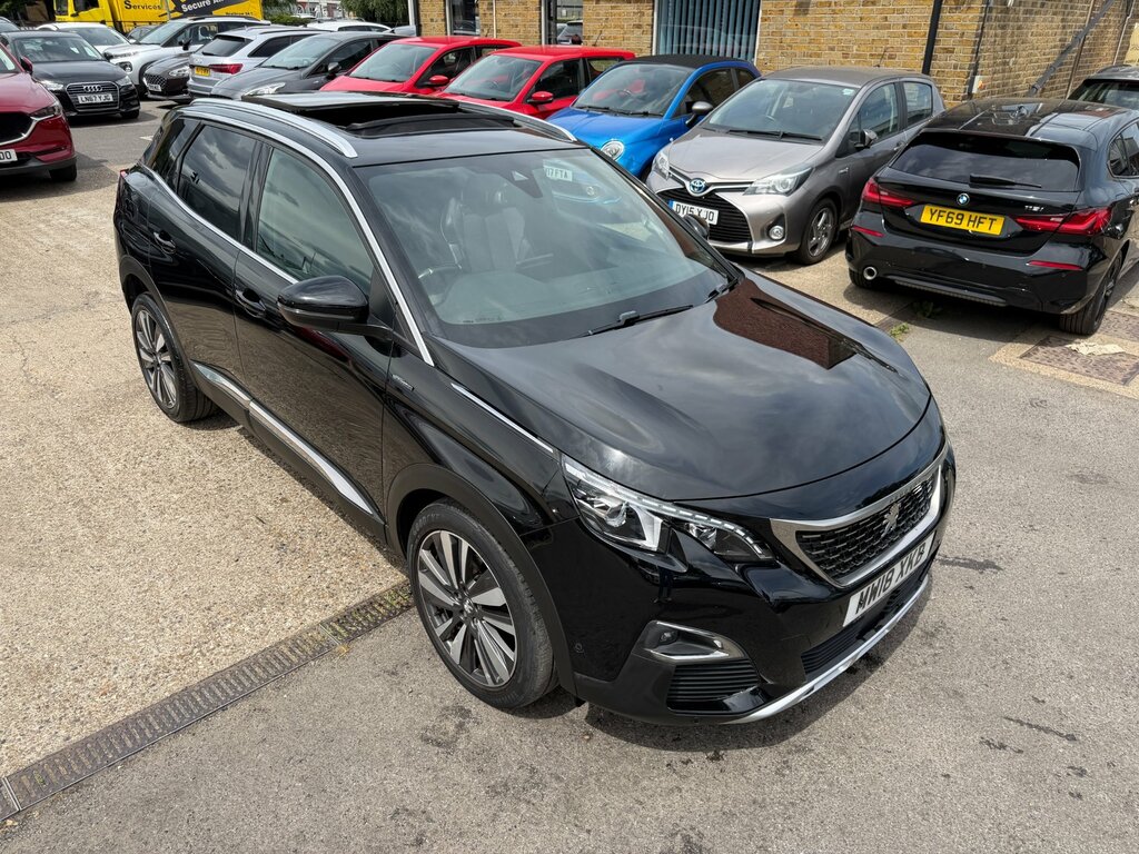 Peugeot 3008 1.6 Thp Gt Line Premium Suv Eat Euro 6 Black #2