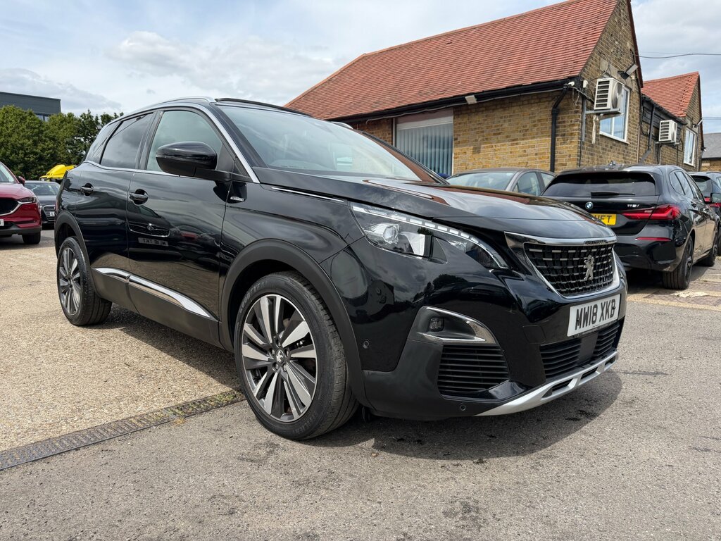 Peugeot 3008 1.6 Thp Gt Line Premium Suv Eat Euro 6 Black #3