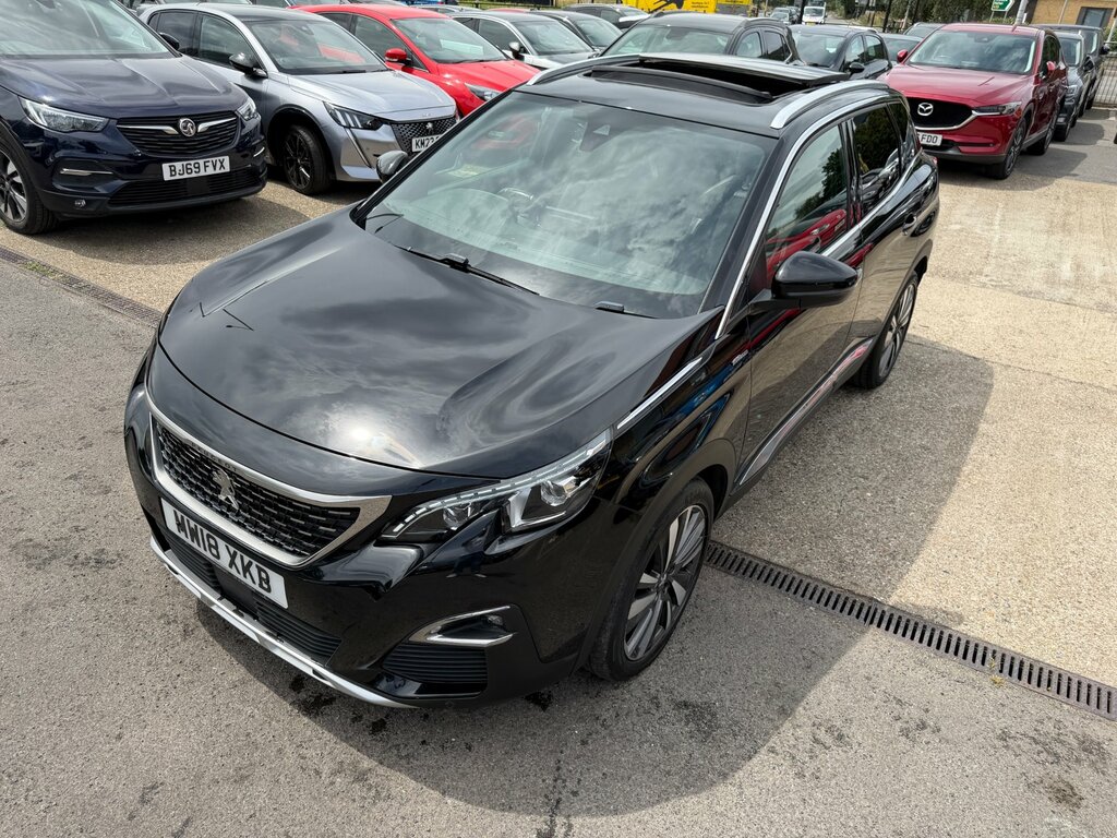Peugeot 3008 1.6 Thp Gt Line Premium Suv Eat Euro 6 Black #4