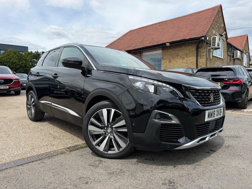 Peugeot 3008 1.6 Thp Gt Line Premium Suv Eat Euro 6 Black