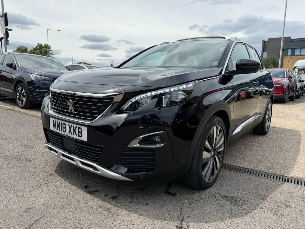 Peugeot 3008 1.6 Thp Gt Line Premium Suv Eat Euro 6 Black #5