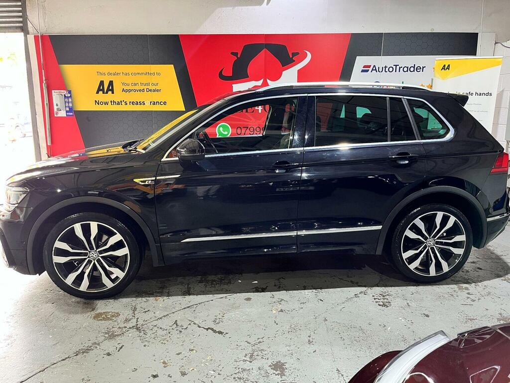 Volkswagen Tiguan Suv 2.0 Tdi R-line Tech Dsg Euro 6 Ss 2019 KV19GJB Black #5
