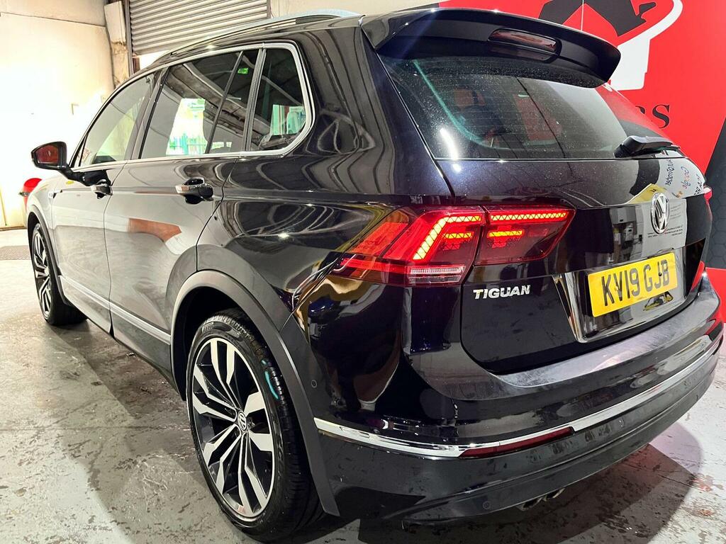 Volkswagen Tiguan Suv 2.0 Tdi R-line Tech Dsg Euro 6 Ss 2019 KV19GJB Black #6