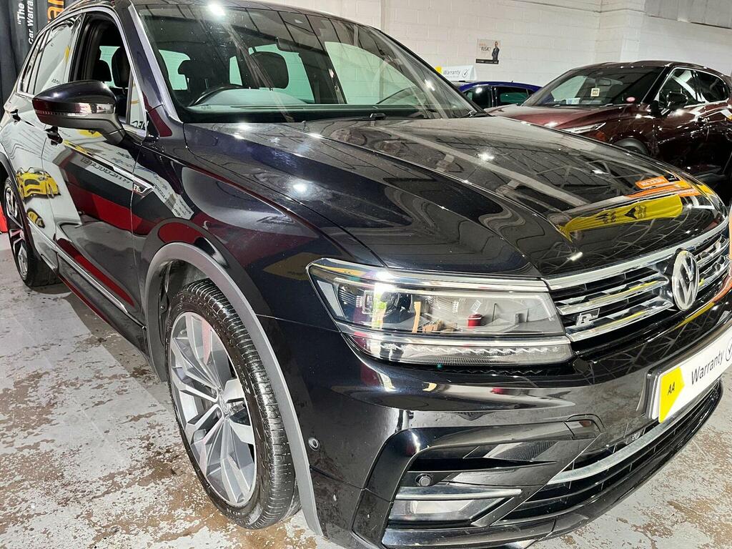 Volkswagen Tiguan Suv 2.0 Tdi R-line Tech Dsg Euro 6 Ss 2019 KV19GJB Black #2