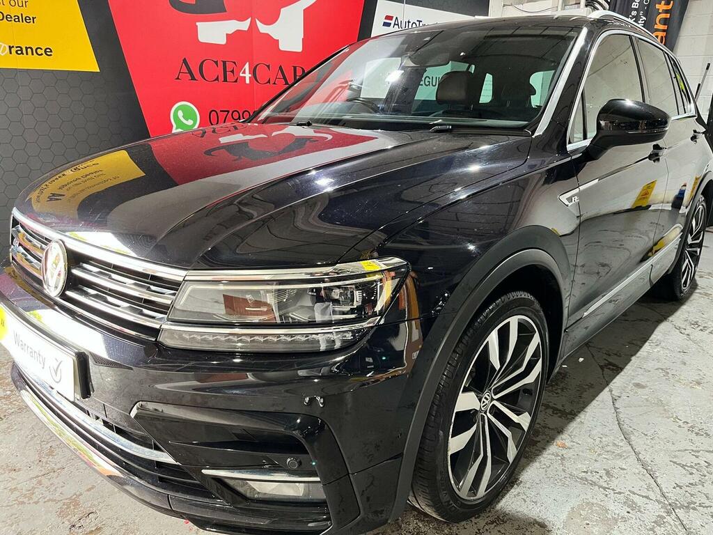 Volkswagen Tiguan Suv 2.0 Tdi R-line Tech Dsg Euro 6 Ss 2019 KV19GJB Black