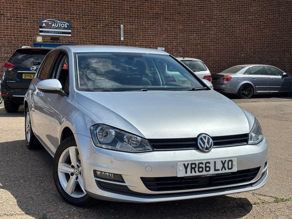 Volkswagen Golf 1.6 Tdi Bluemotion Tech Match Edition Euro 6 Ss Silver