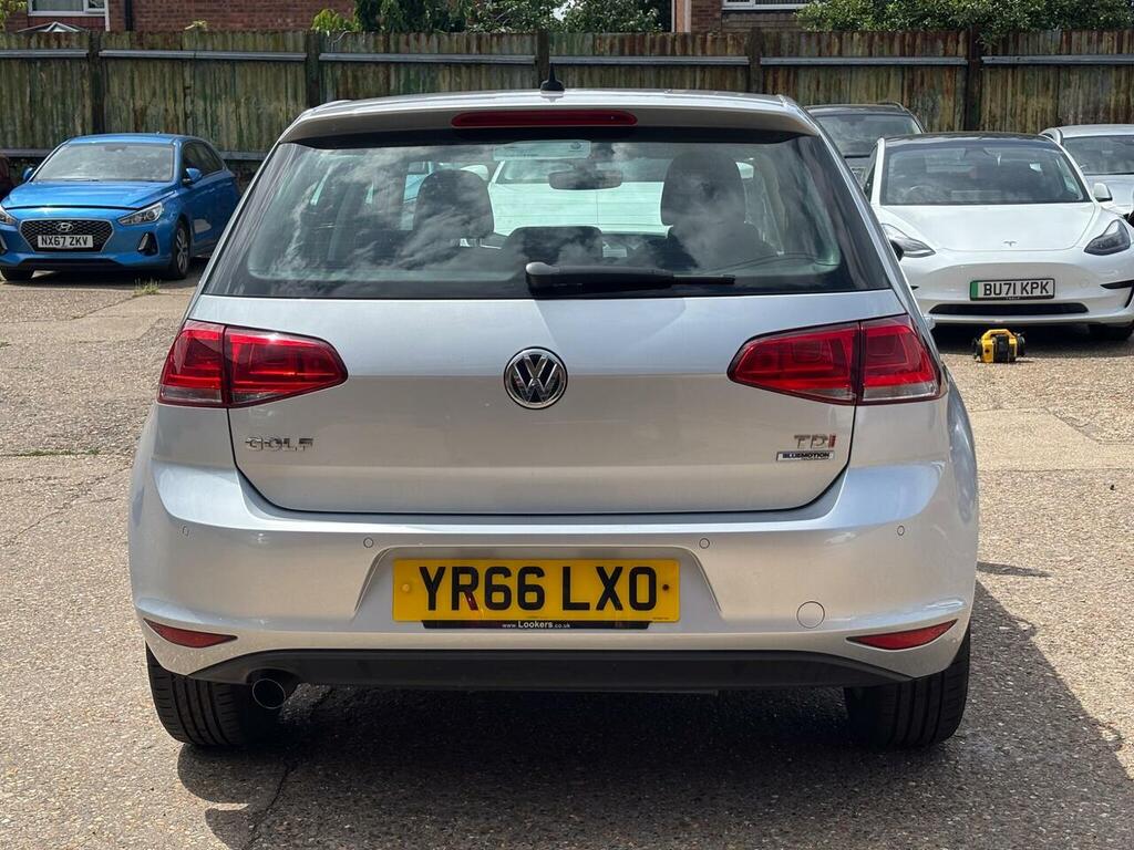 Volkswagen Golf 1.6 Tdi Bluemotion Tech Match Edition Euro 6 Ss Silver #4