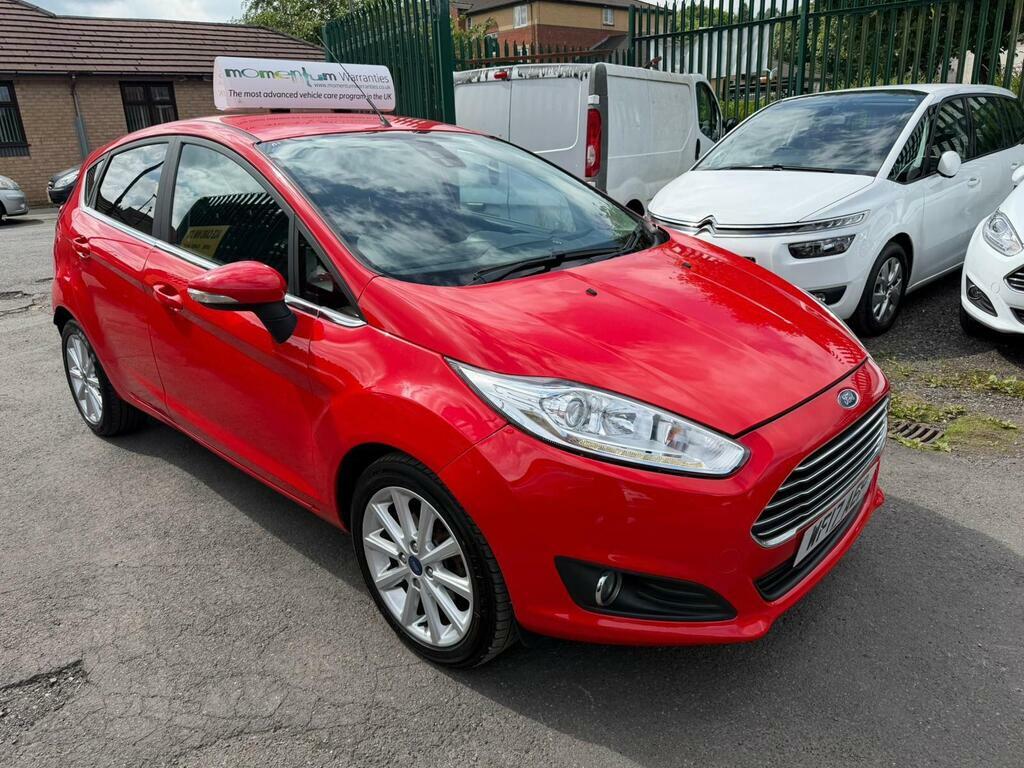 Ford Fiesta 1.0T Ecoboost Titanium Powershift Euro 6 Red