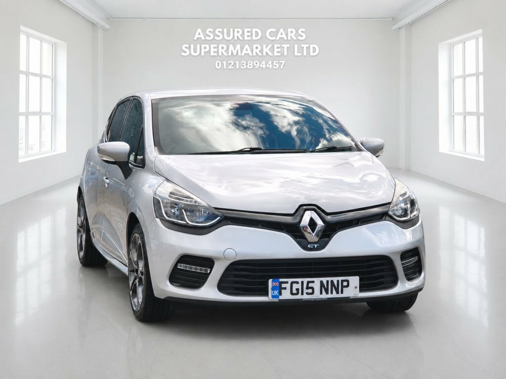 Renault Clio 1.2L Gt Line Silver #4