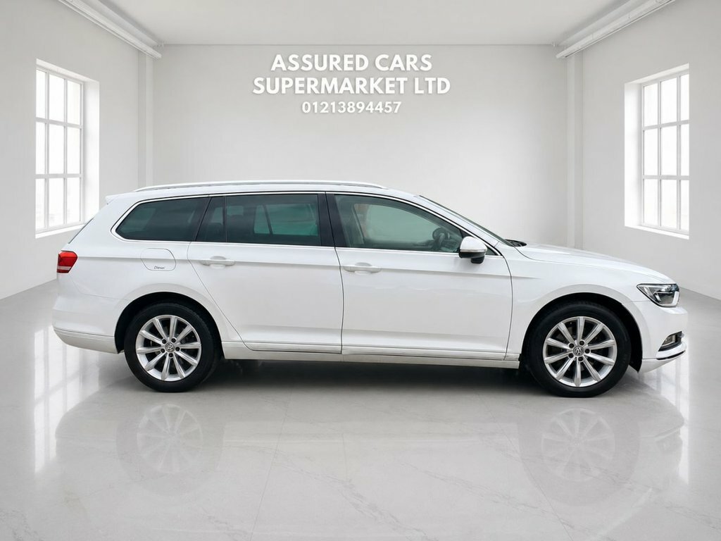 Volkswagen Passat 1.6L Se Business White #6