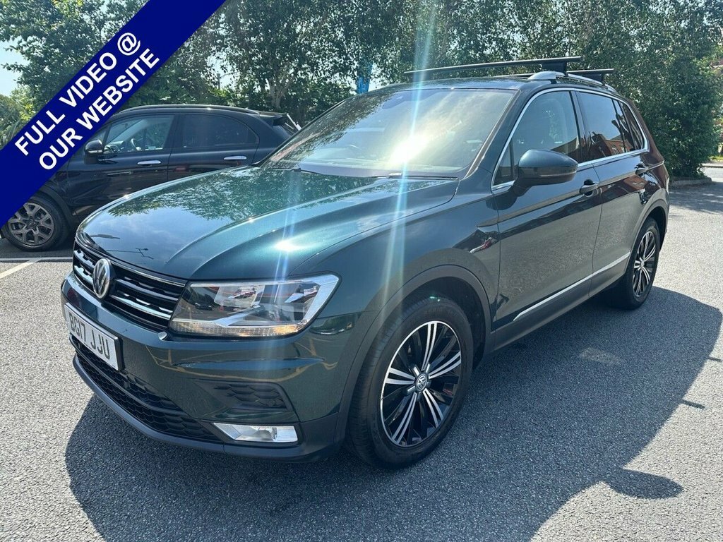 Volkswagen Tiguan 1.4L Se Navigation BG17JJU Green #3