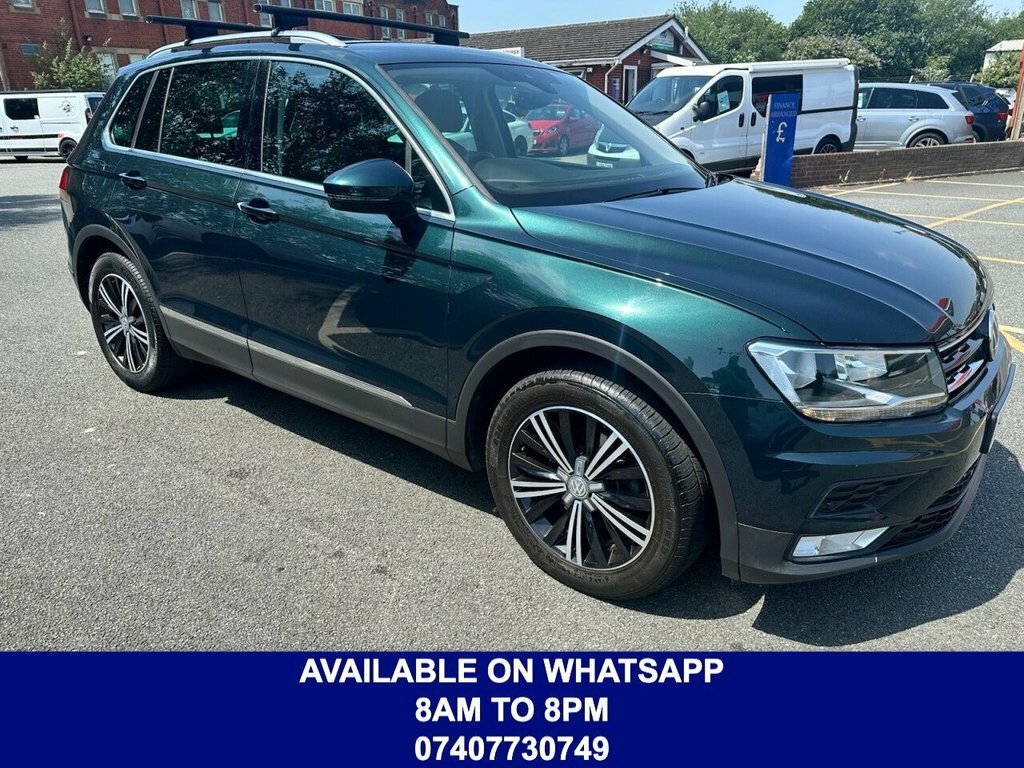 Volkswagen Tiguan 1.4L Se Navigation Green