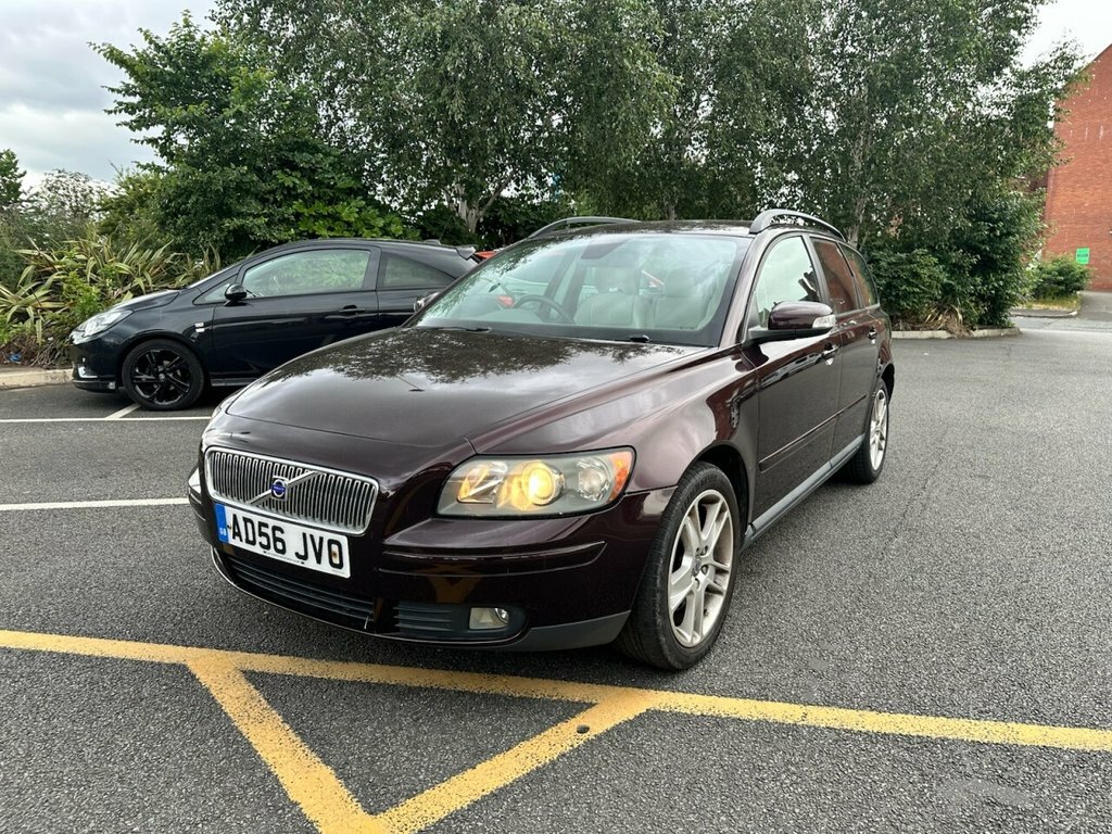 Volvo V50 Estate Purple #3