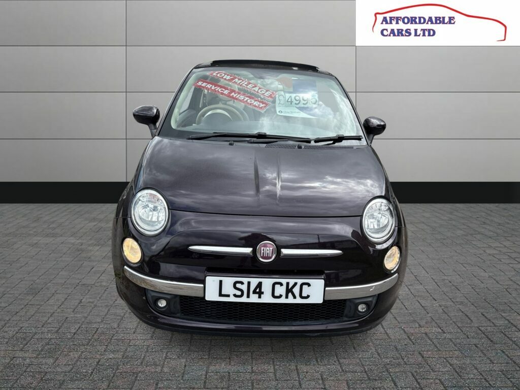 Fiat 500 1.2 Lounge Euro 6 Ss White #2