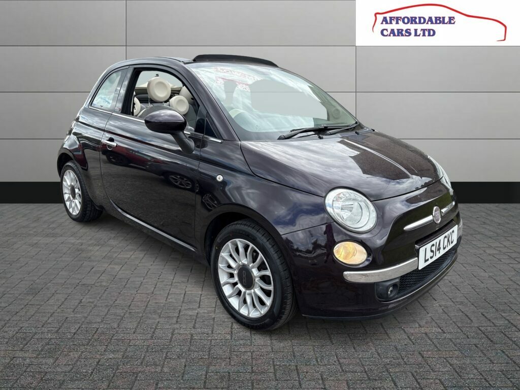 Fiat 500 1.2 Lounge Euro 6 Ss White #1