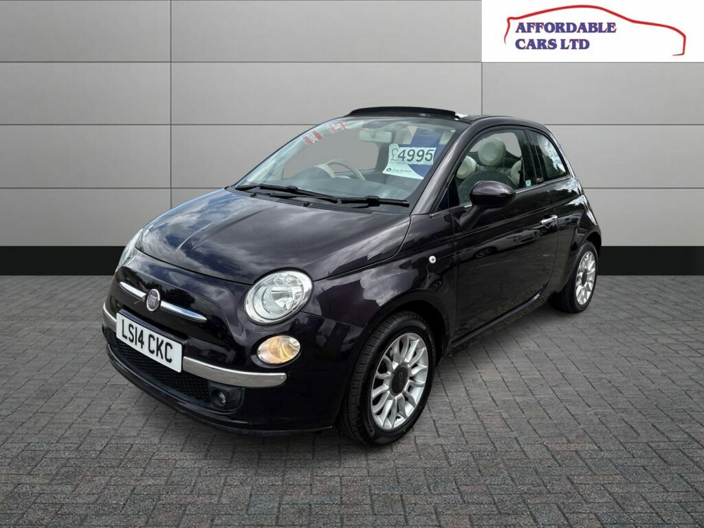 Fiat 500 1.2 Lounge Euro 6 Ss White #3