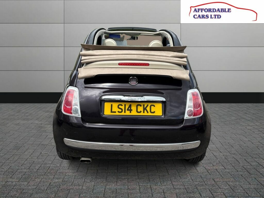 Fiat 500 1.2 Lounge Euro 6 Ss White #6