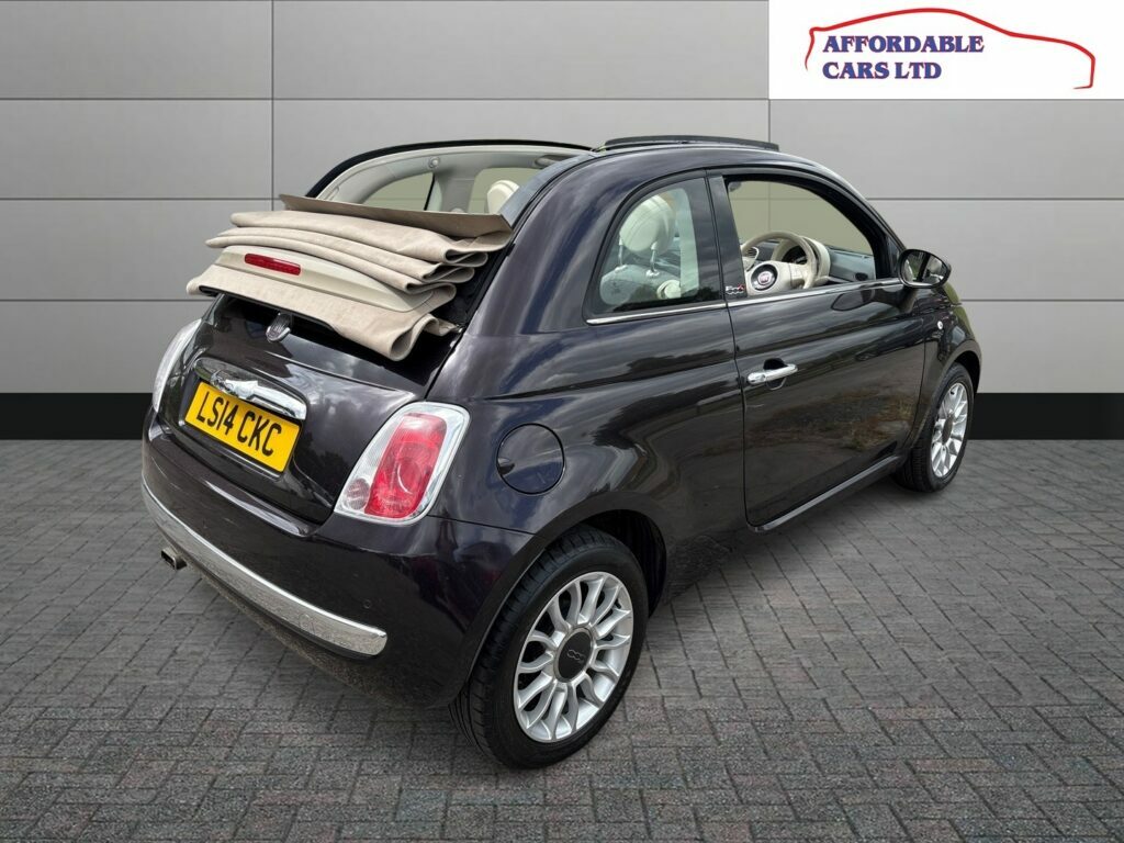 Fiat 500 1.2 Lounge Euro 6 Ss White #7