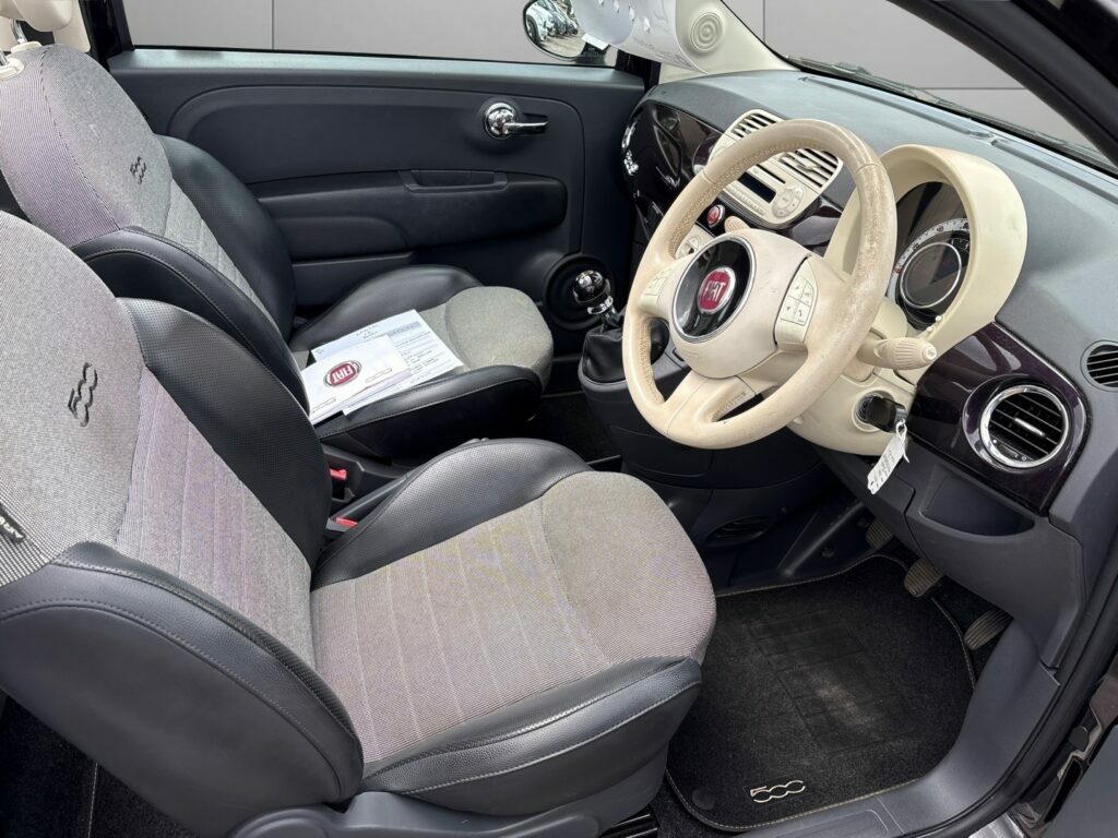 Fiat 500 1.2 Lounge Euro 6 Ss White #10
