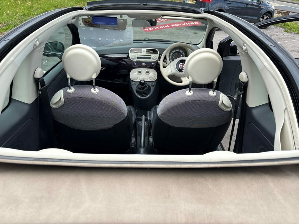Fiat 500 1.2 Lounge Euro 6 Ss White #9