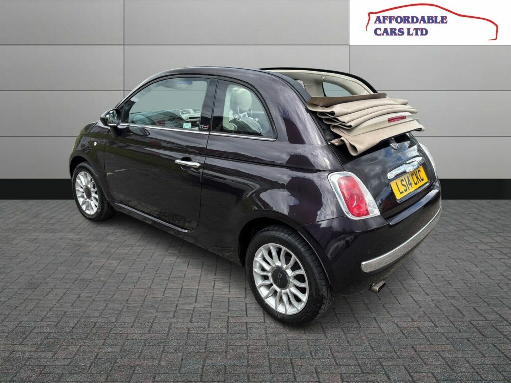 Fiat 500 1.2 Lounge Euro 6 Ss White #5