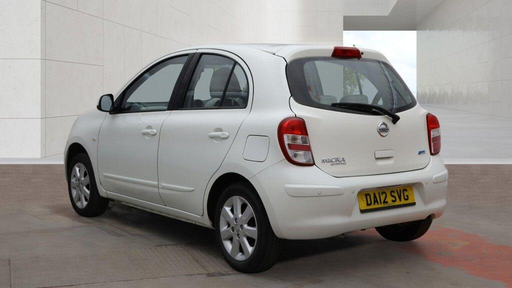 Nissan Micra 1.2 12V Shiro Euro 5 White #3