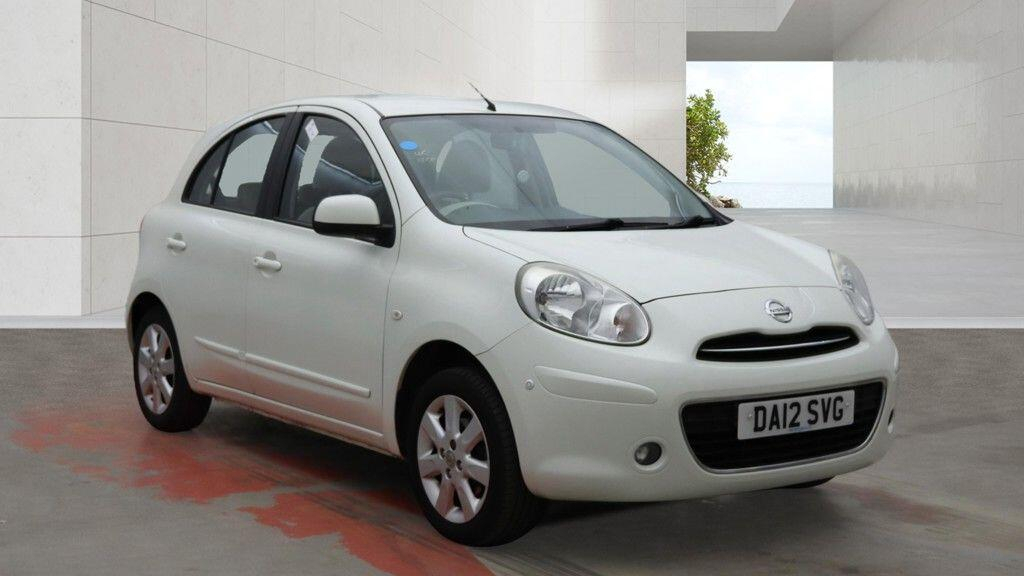 Nissan Micra 1.2 12V Shiro Euro 5 White #2