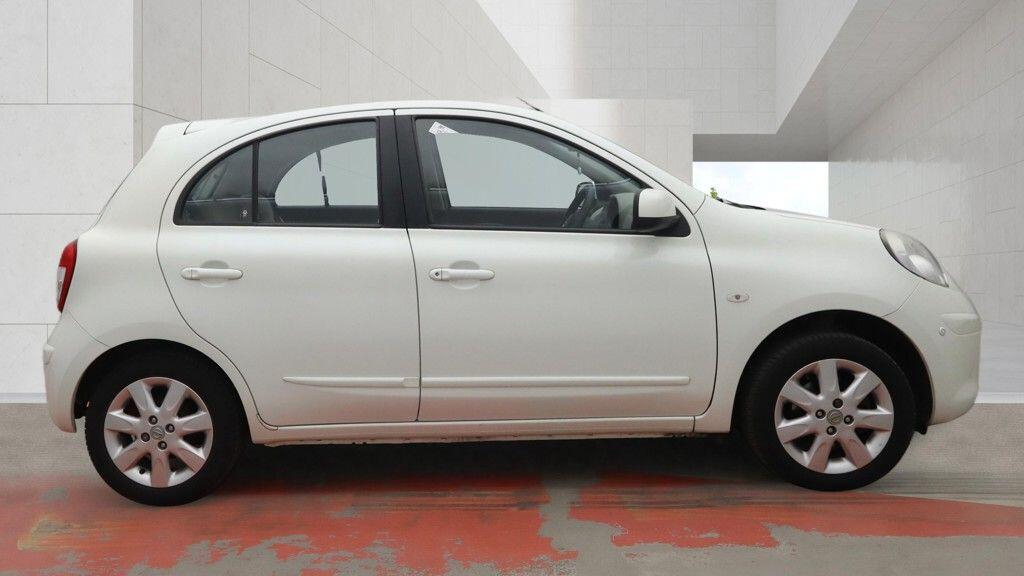 Nissan Micra 1.2 12V Shiro Euro 5 White #5