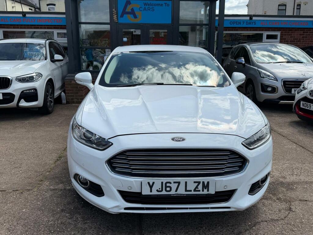 Ford Mondeo Hatchback 2.0 Tdci Zetec Euro 6 Ss 201767 YJ67LZM White #6