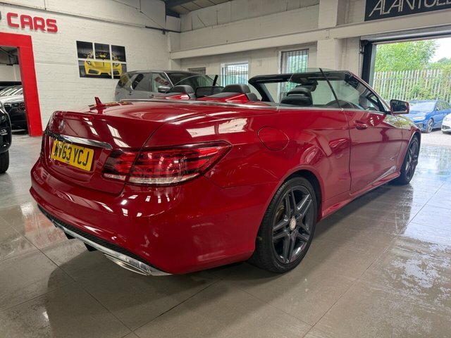 Mercedes-Benz E Class 2013 2.1 E250 Cdi Amg Sport Cabriolet G Red #6