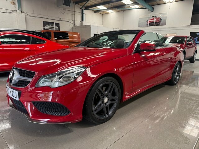 Mercedes-Benz E Class 2013 2.1 E250 Cdi Amg Sport Cabriolet G Red #2