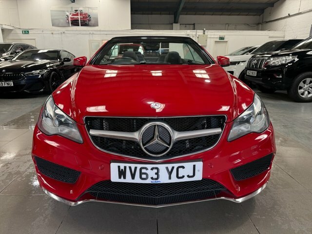 Mercedes-Benz E Class 2013 2.1 E250 Cdi Amg Sport Cabriolet G Red #3